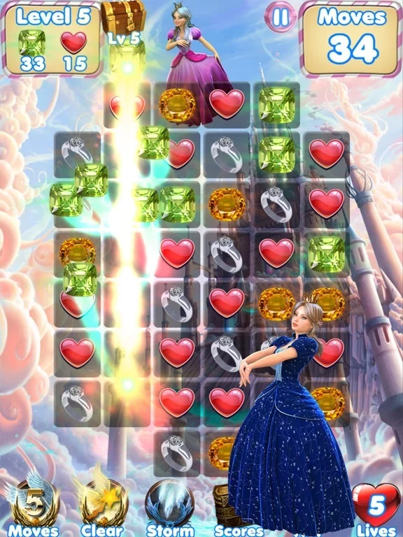 Изображение игры: #1 Princess Puzzle Games - Play dress up in the palace