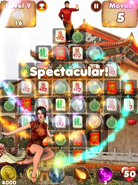 Изображение игры: Chinese New Year - mahjong tile majong games free