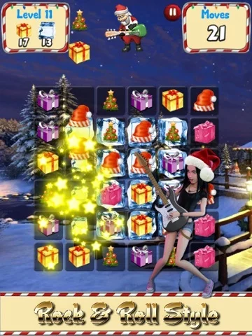 Изображение игры: Holiday Games and Puzzles - Rock out to Christmas with songs and music