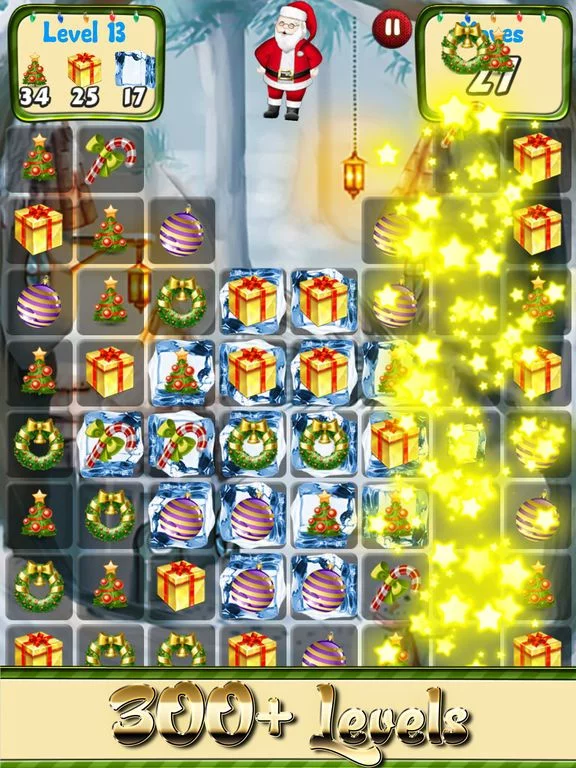 Изображение игры: Merry Christmas Games and Puzzles - Match candy for holiday songs and music