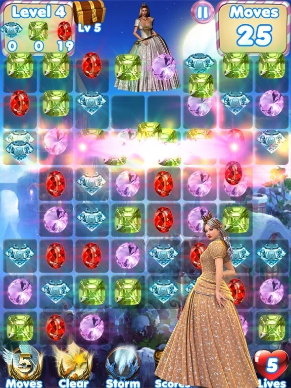 Изображение игры: #1 Princess Puzzle Games - Play dress up in the palace