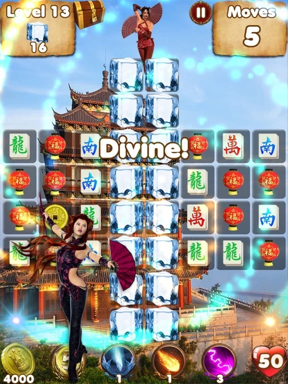 Изображение игры: Chinese New Year - mahjong tile majong games free