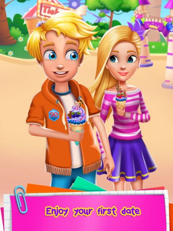 Изображение игры: Girl's High School Love Story