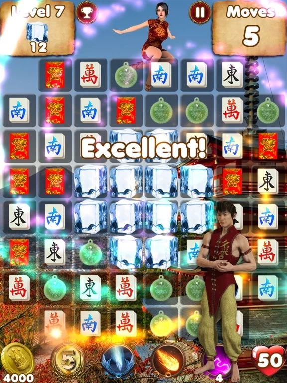 Изображение игры: Chinese New Year - mahjong tile majong games free