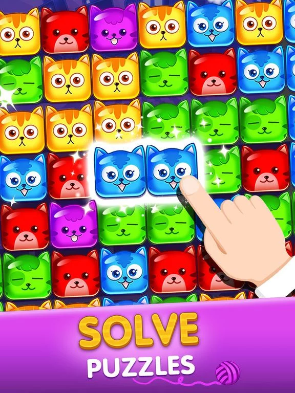 Изображение игры: Cat Blast Pop