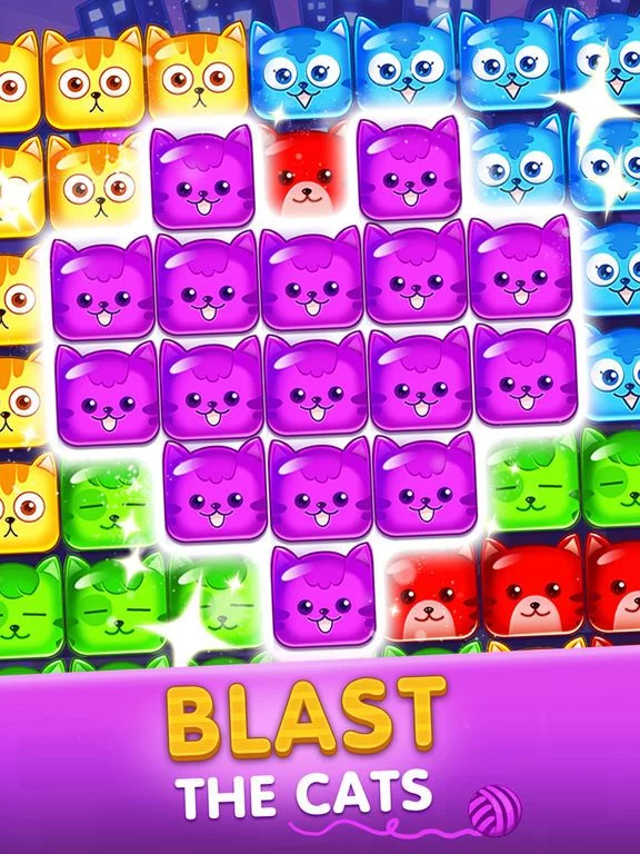 Изображение игры: Cat Blast Pop