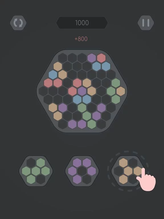 Изображение игры: Pop Hexagon