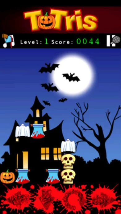 Изображение игры: Totris - Halloween