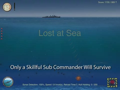 Изображение игры: U-Boat Commander II