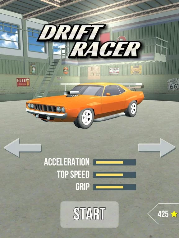 Изображение игры: DRIFT RACER CARS 3D