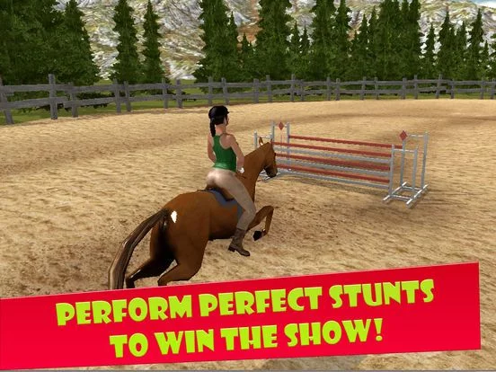 Изображение игры: Horse Riding 3D: Show Jumping Full