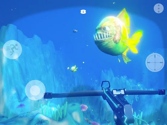 Изображение игры: FEED HUNTER: GROW FISH BATTLE