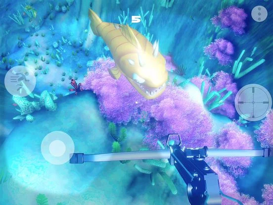 Изображение игры: FEED HUNTER: GROW FISH BATTLE