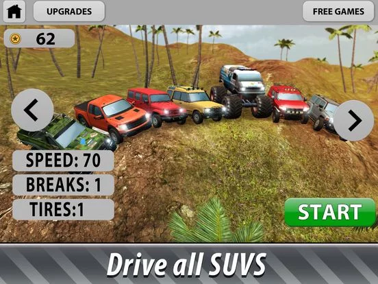 Изображение игры: SUV Offroad Simulator 3D Full