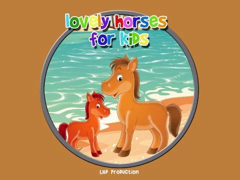 Изображение игры: lovely horses for kids - free game
