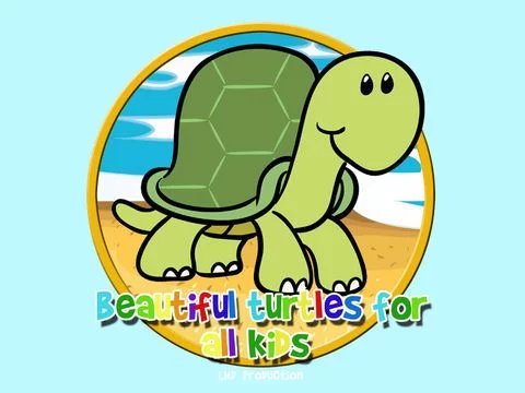 Изображение игры: beautiful turtle for all kids - free game