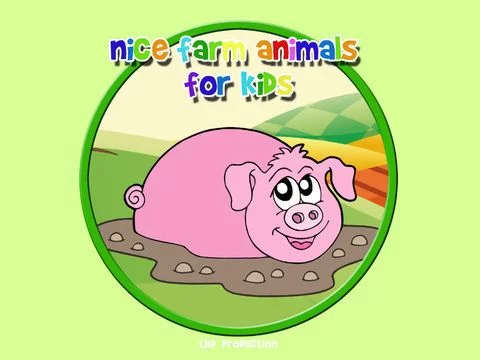 Изображение игры: nice farm animals for kids - free