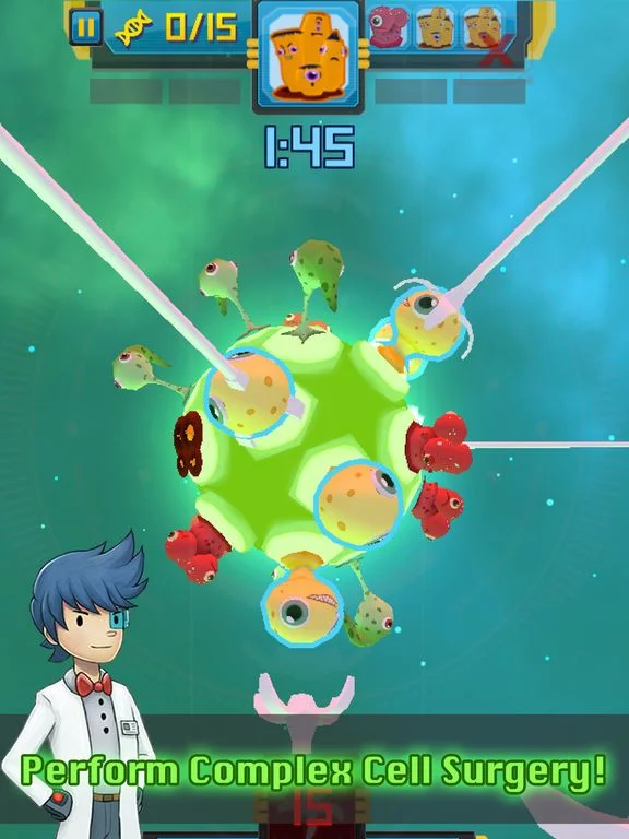 Изображение игры: Cell Surgeon - A Unique 3D Match 4 Strategy Game!