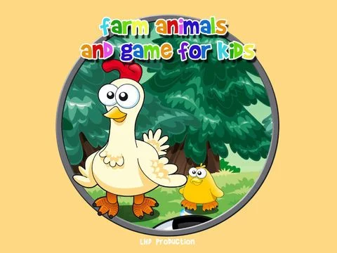 Изображение игры: farm animals and games for kids - free game