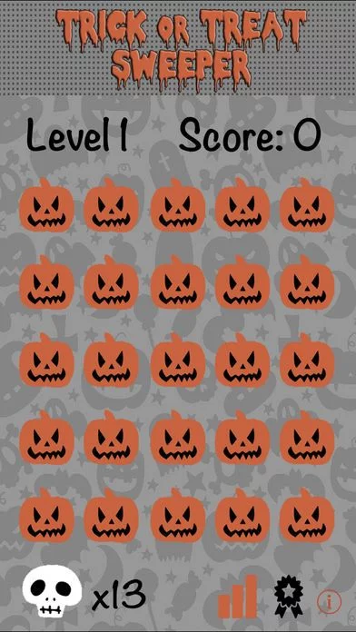 Изображение игры: Trick or Treat Sweeper - Addictive Halloween Game