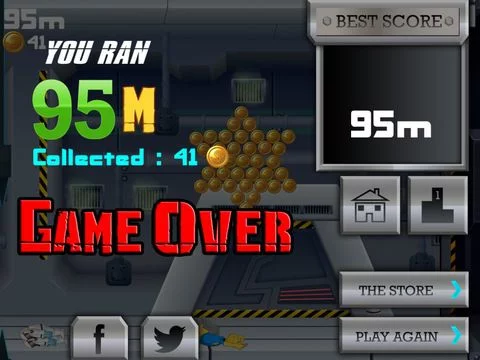 Изображение игры: Flappy Duck Space Station
