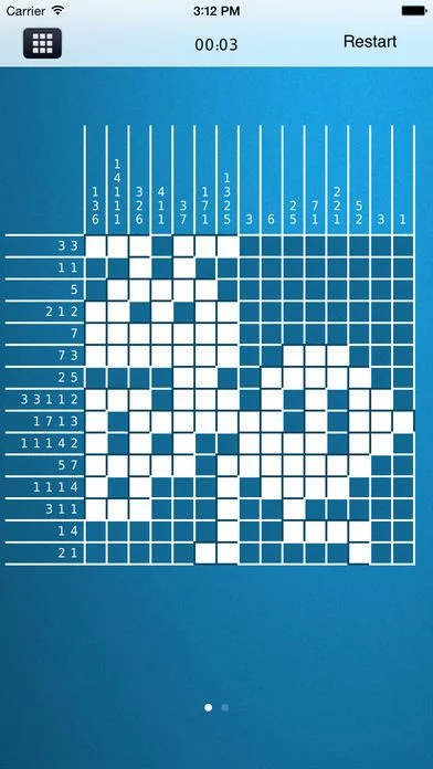 Изображение игры: Picross - Pic-A-Pix