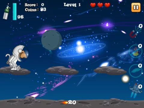 Изображение игры: Space Baboon