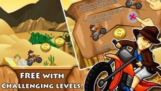 Изображение игры: Mountain of Doom HD - Top Free Motorbike Racing Game