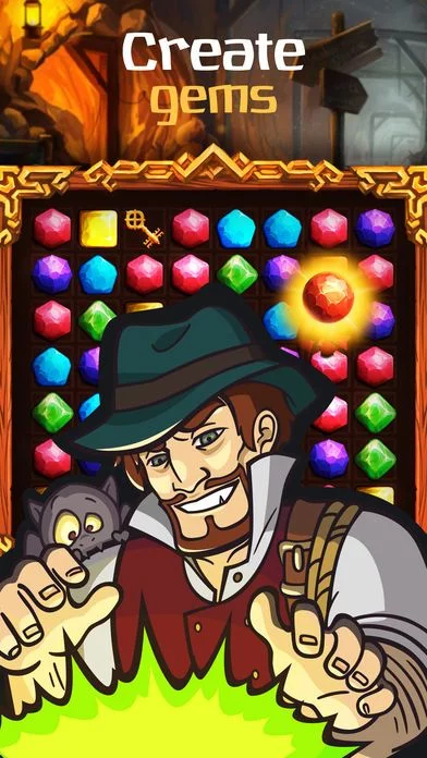 Изображение игры: Crystal Caves: lost diamonds