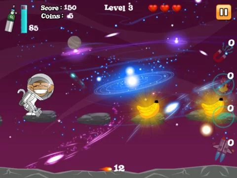 Изображение игры: Space Baboon