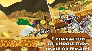 Изображение игры: Mountain of Doom HD - Top Free Motorbike Racing Game