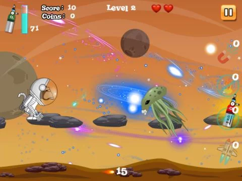 Изображение игры: Space Baboon