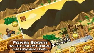 Изображение игры: Mountain of Doom HD - Top Free Motorbike Racing Game