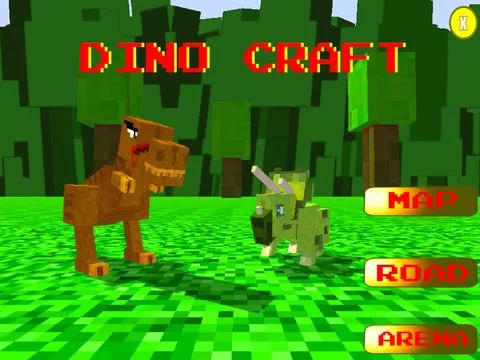 Изображение игры: Dino Craft