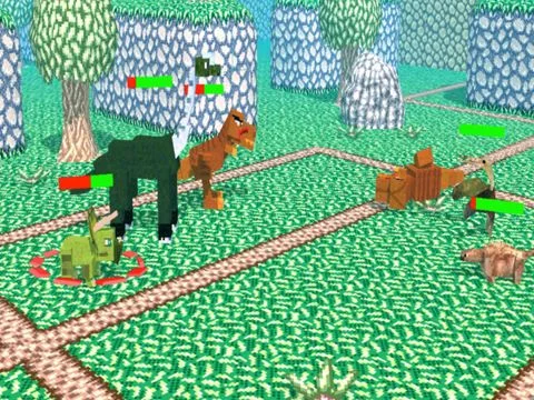 Изображение игры: Dino Craft