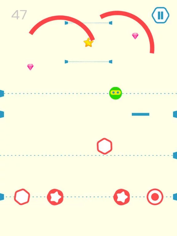 Изображение игры: Impossible Dot Up: Don't Get Down