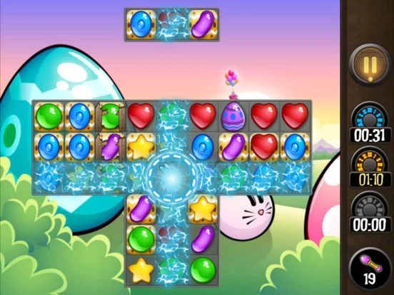 Изображение игры: Candy Jewel Halloween Match 3