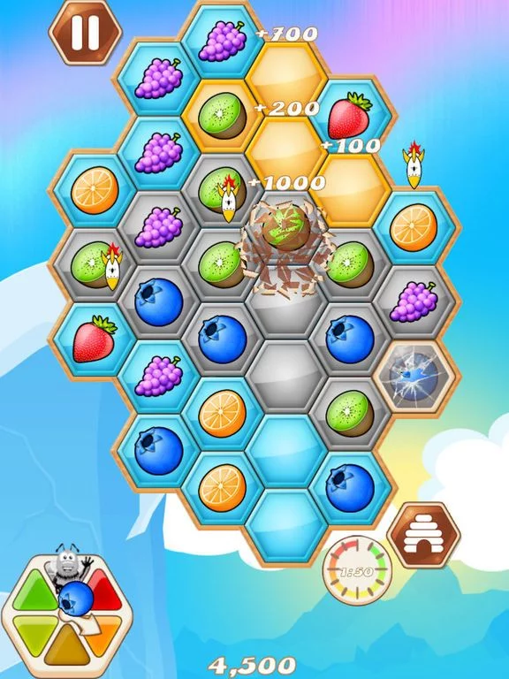 Изображение игры: Bechained Fruit Party