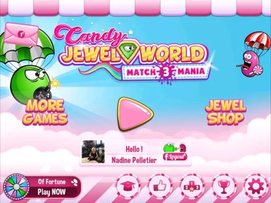 Изображение игры: Candy Jewel World Match3 Mania