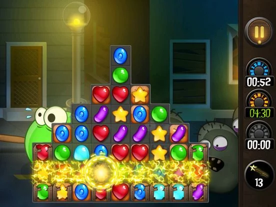 Изображение игры: Candy Jewel Halloween Match 3