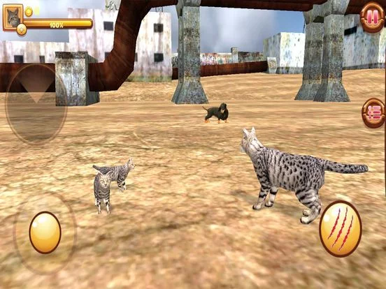 Изображение игры: Homeless Cat Simulator