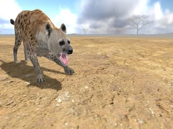 Изображение игры: Hyena Life Simulator 3D