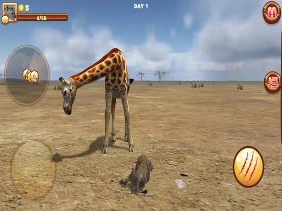 Изображение игры: Hyena Life Simulator 3D