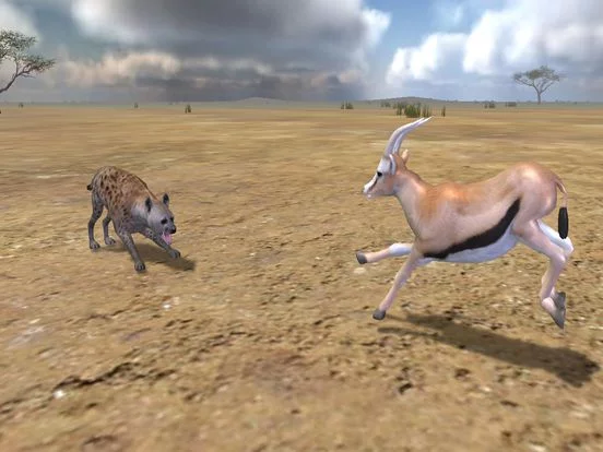 Изображение игры: Hyena Life Simulator 3D
