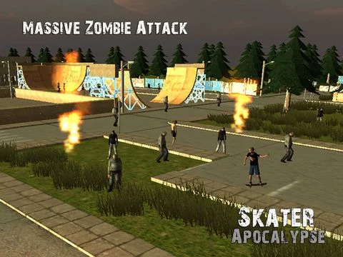 Изображение игры: Skater Apocalypse