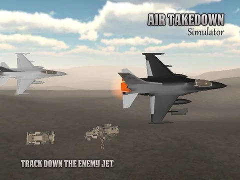 Изображение игры: Air Takedown 3D Flight Simulator