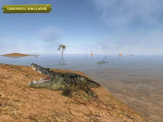 Изображение игры: Crocodile Simulator 2015