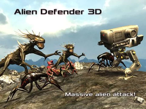 Изображение игры: Alien Defender 3D