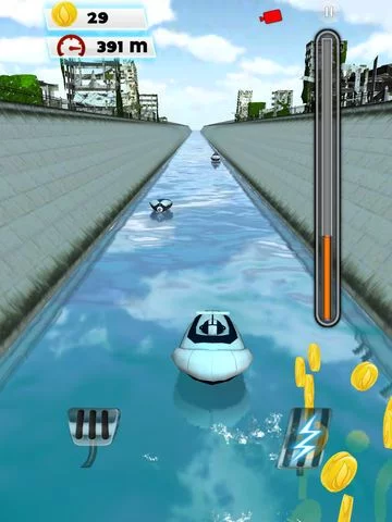 Изображение игры: Action Boat Racing 3D