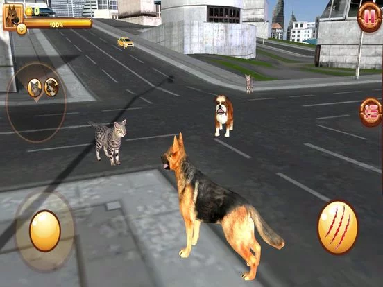 Изображение игры: Big City Dog Simulator